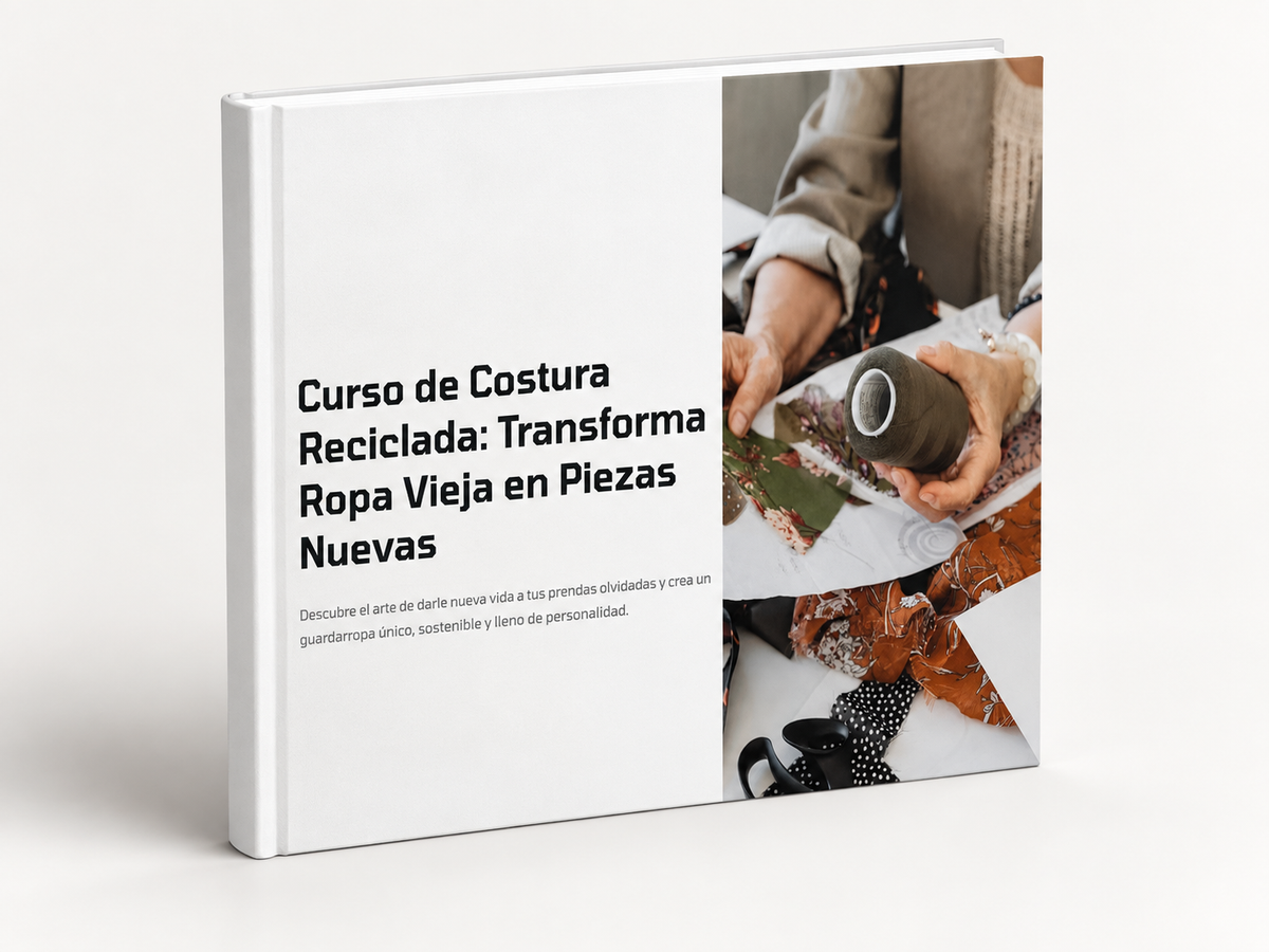 Curso de Costura Reciclada: Transforma Ropa Vieja en Piezas Nuevas